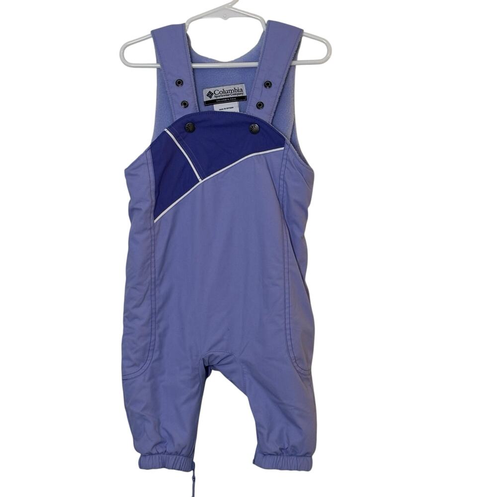 Columbia Baby Snow Bib Overalls 6M Adjustable Water Resistant Snowsuit